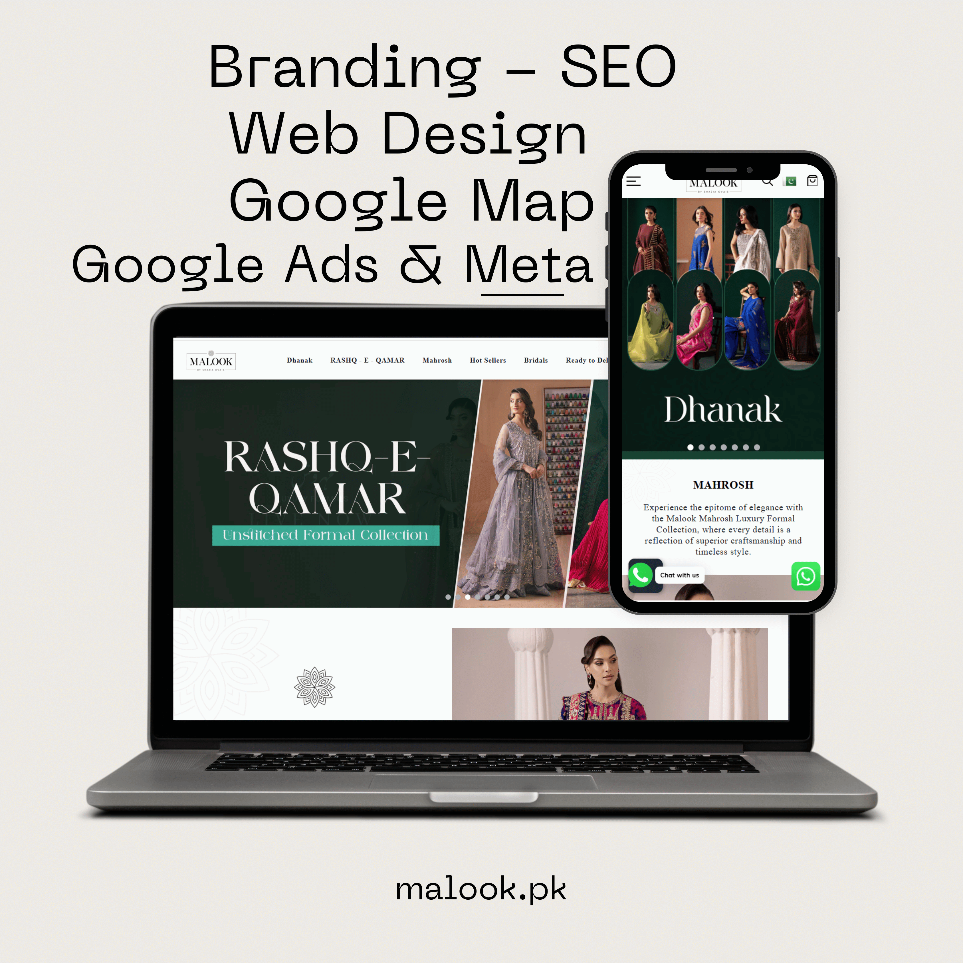 Malook - Google Ads, Website Design, SEO, Google Map Optimization